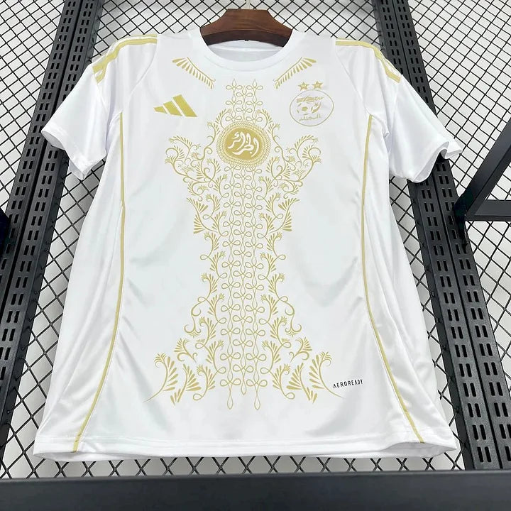 Maillot 25/26 Algérie Blanc & Jaune
