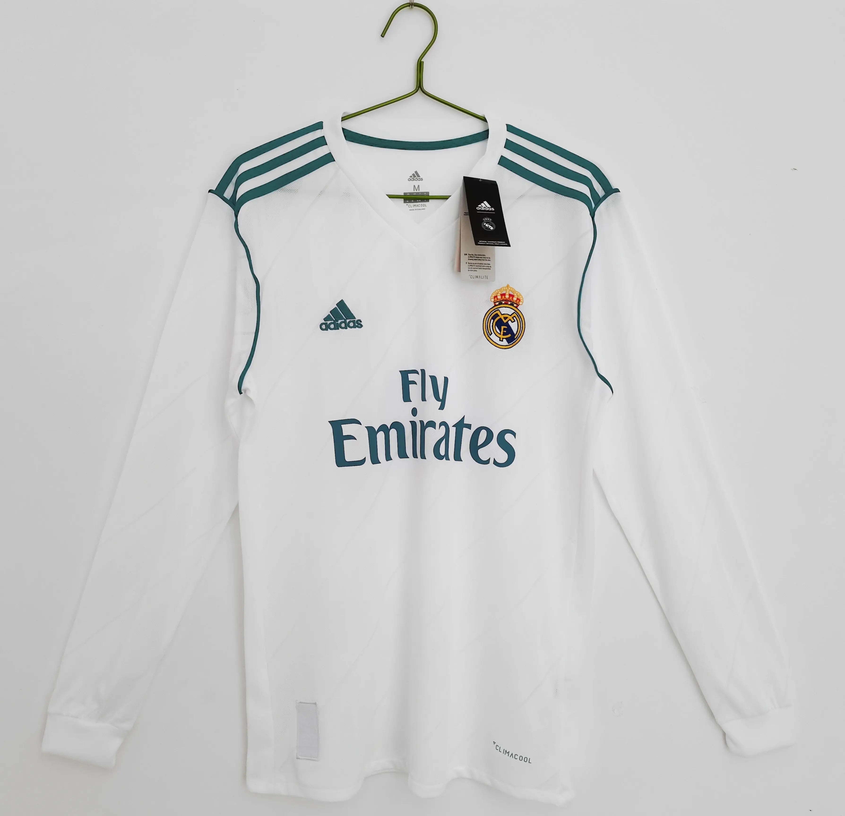 Maillot 17/18 Real Madrid Manches Longues