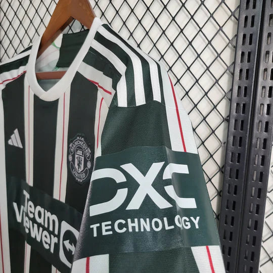 Maillot 23/24 Manchester United Manches Longues Extérieur