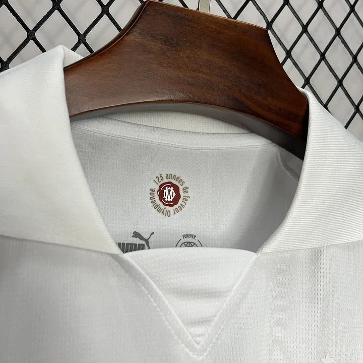 Maillot 24/25 Olympique de Marseille 125 ANS Blanc