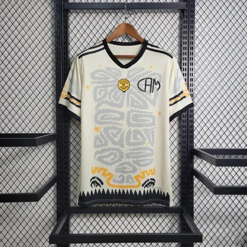 Cruzeiro maillot Édition spéciale Beige-Noir 2023 2024