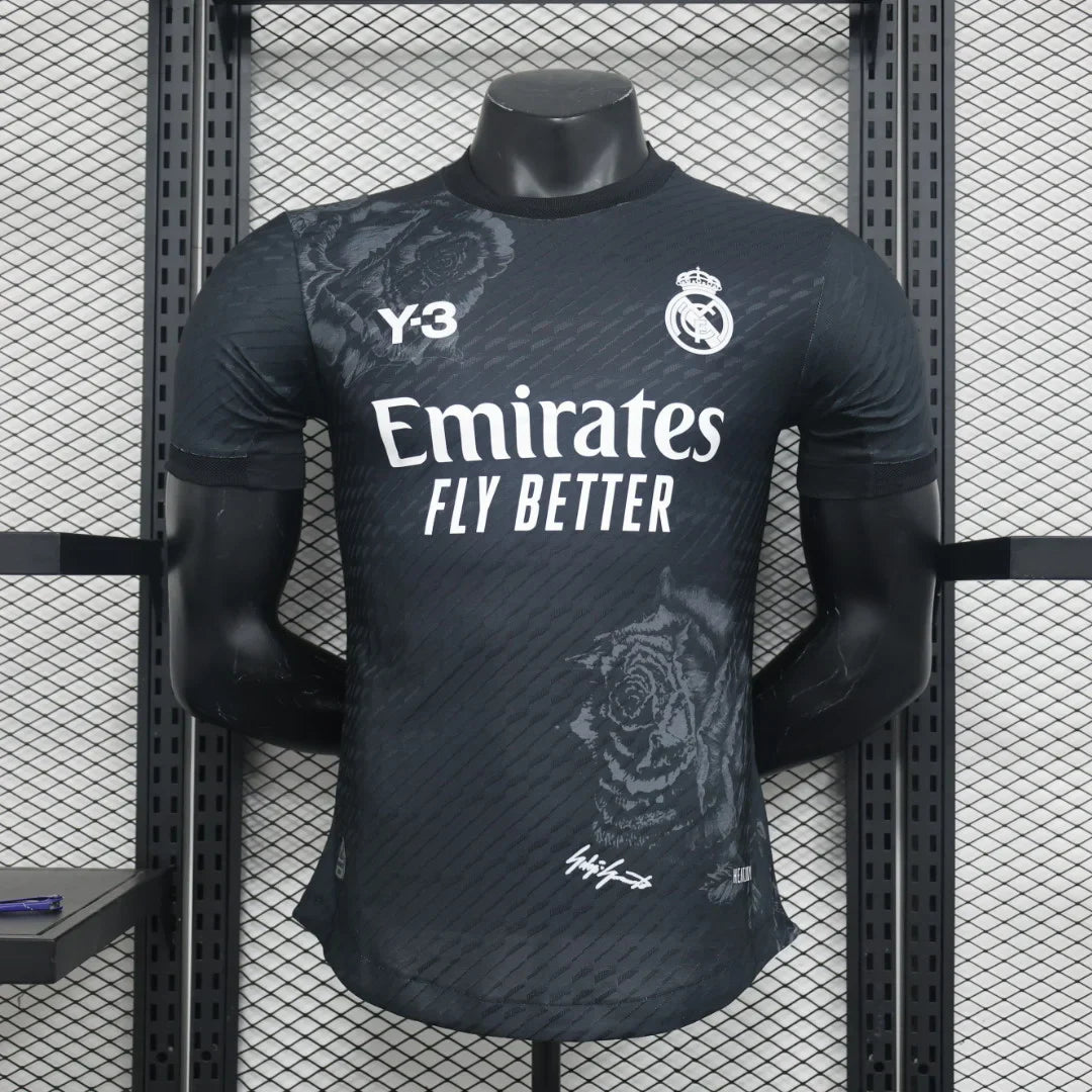 Maillot 24/25 Real Madrid Y-3 Noir