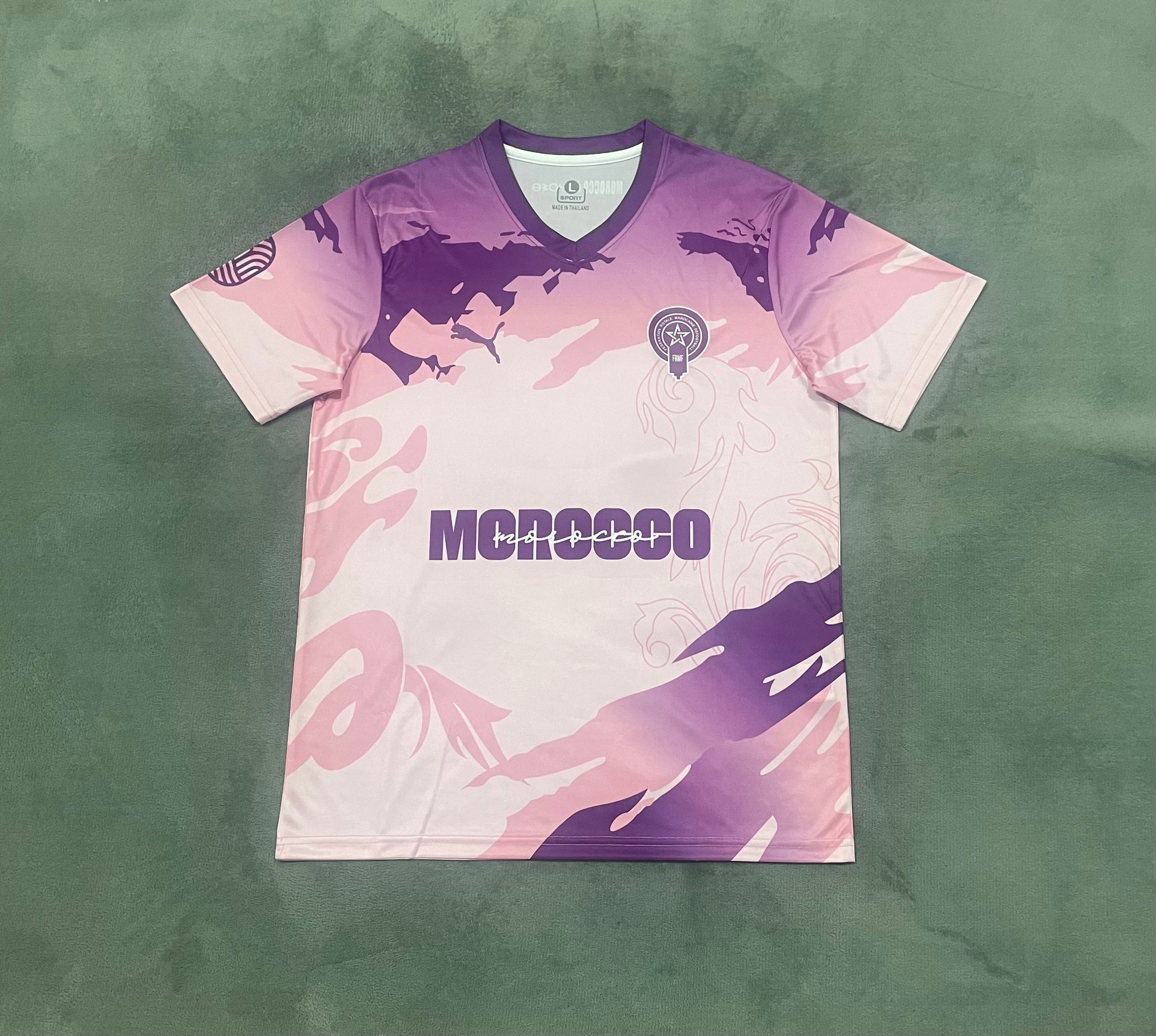Maillot 25/26 Maroc Rose et Violet