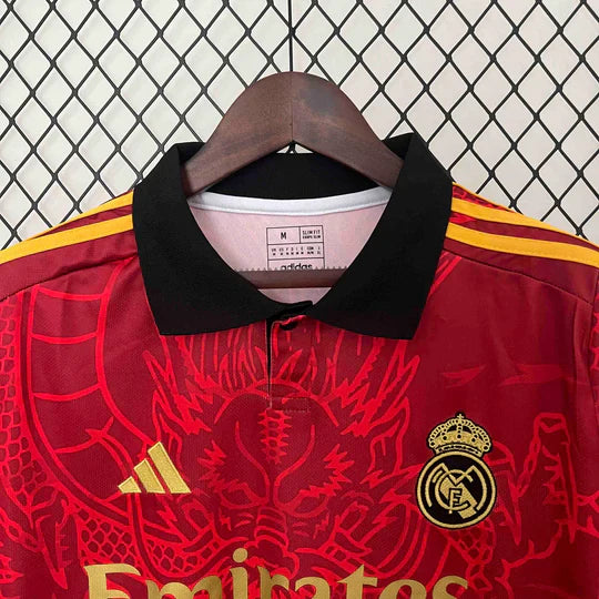 Maillot 24/25 Real Madrid Concept Dragon Rouge