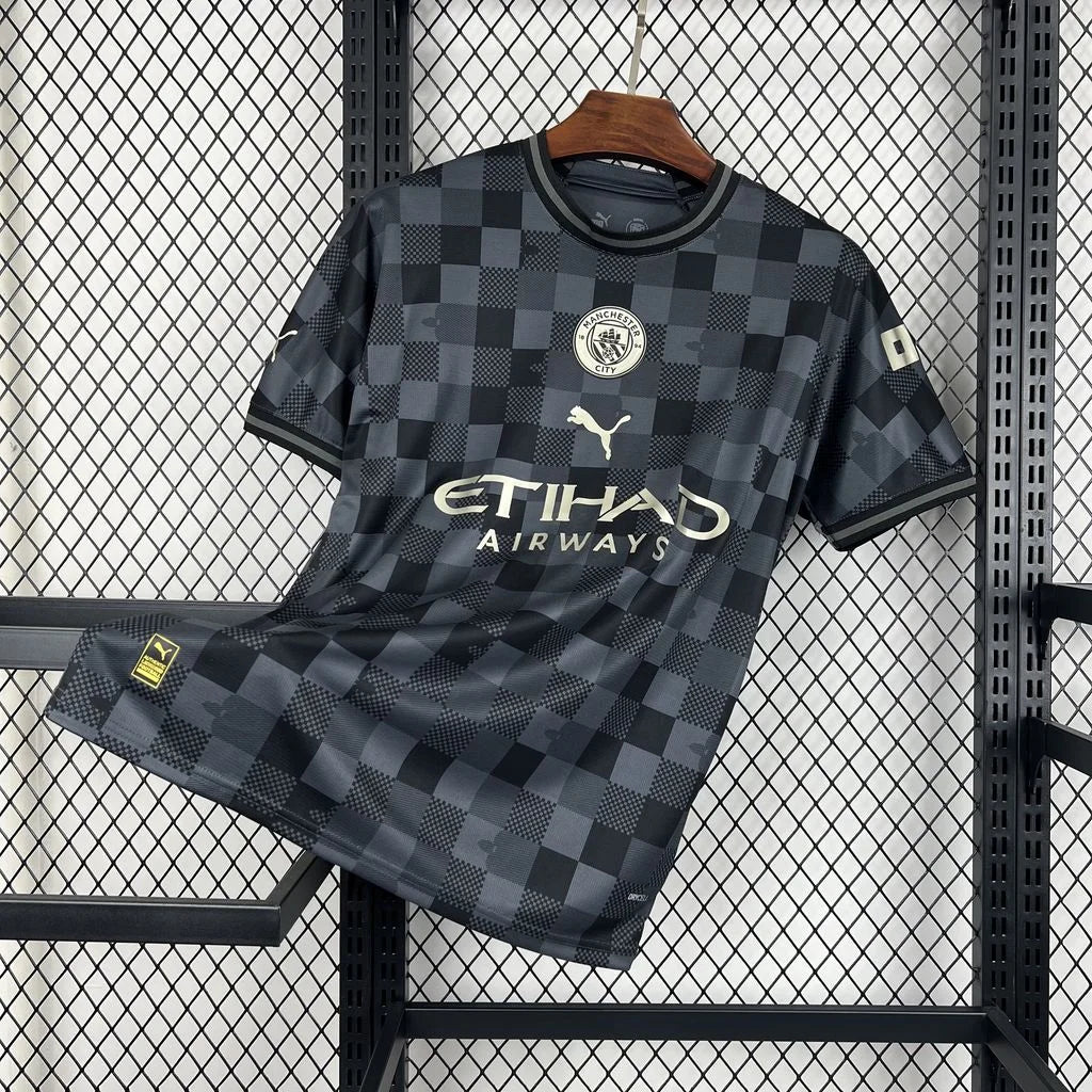 Maillot 24/25 Manchester City « Louis Vuitton » Noir