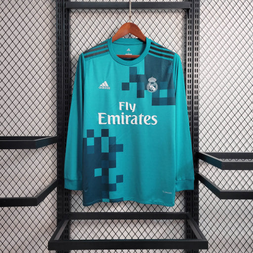 Maillot 17/18 Real Madrid Manches Longues Rétro