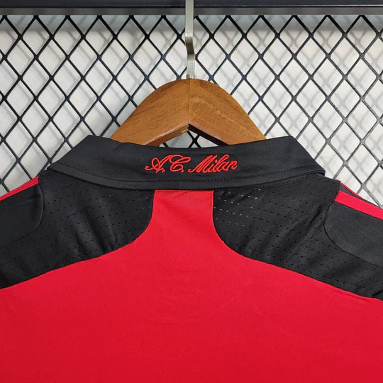 Maillot 07/08 AC Milan Manches Longues Rétro
