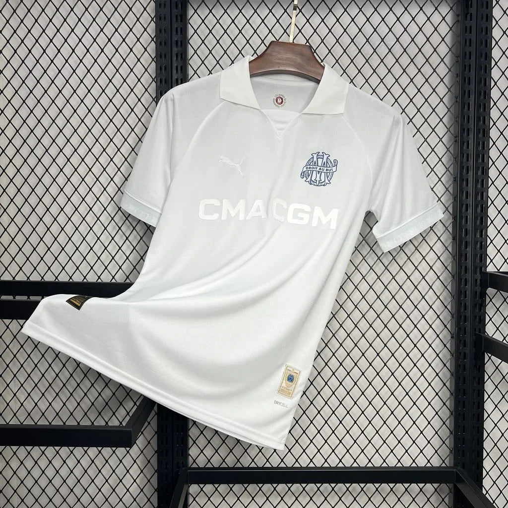 Maillot 24/25 Olympique de Marseille 125 ANS Blanc