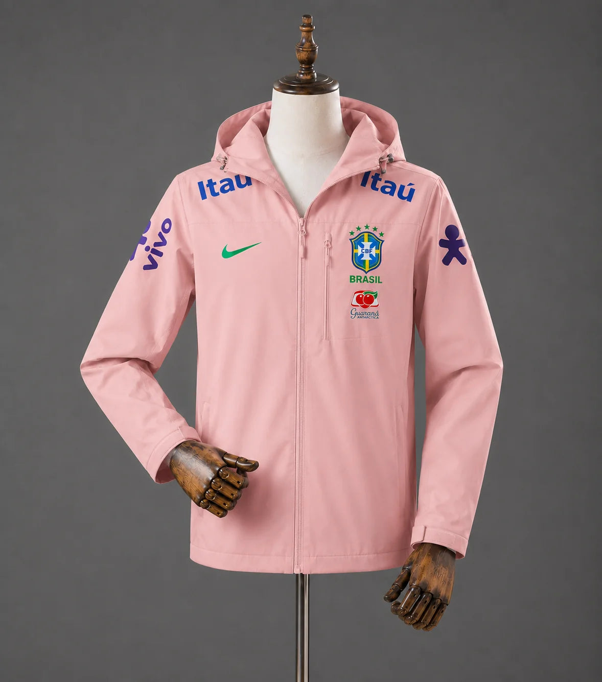 Veste Bresil Seleção Rose