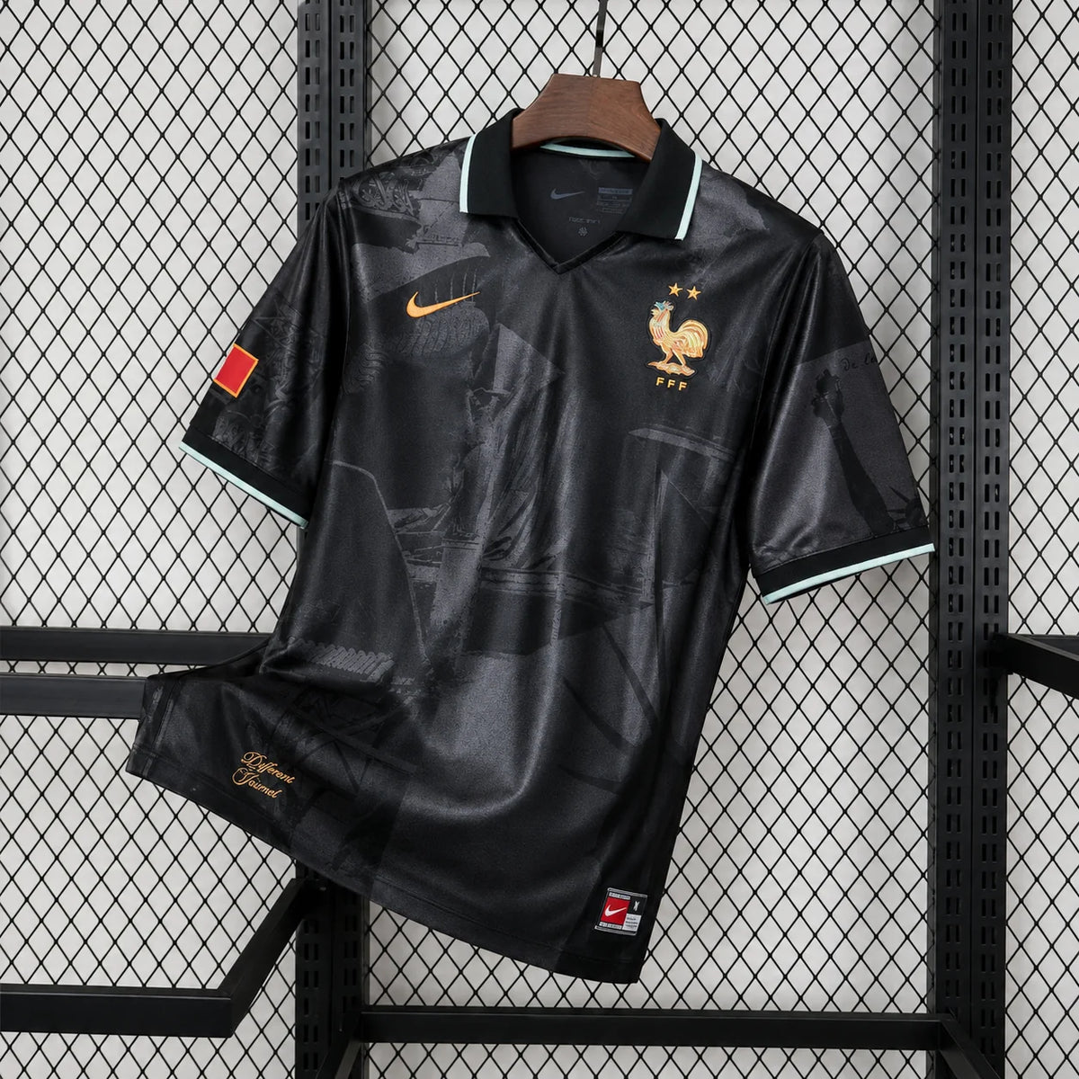 Maillot Équipe de France Noir Energy