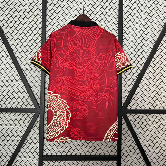 Maillot 24/25 Real Madrid Concept Dragon Rouge