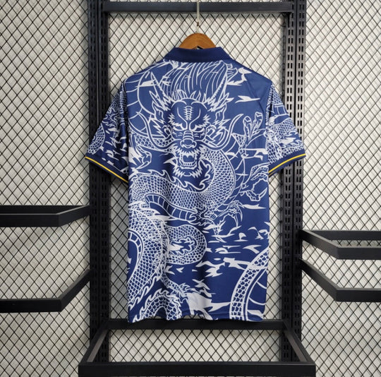 Maillot 24/25 Real Madrid Spécial Dragon Bleu
