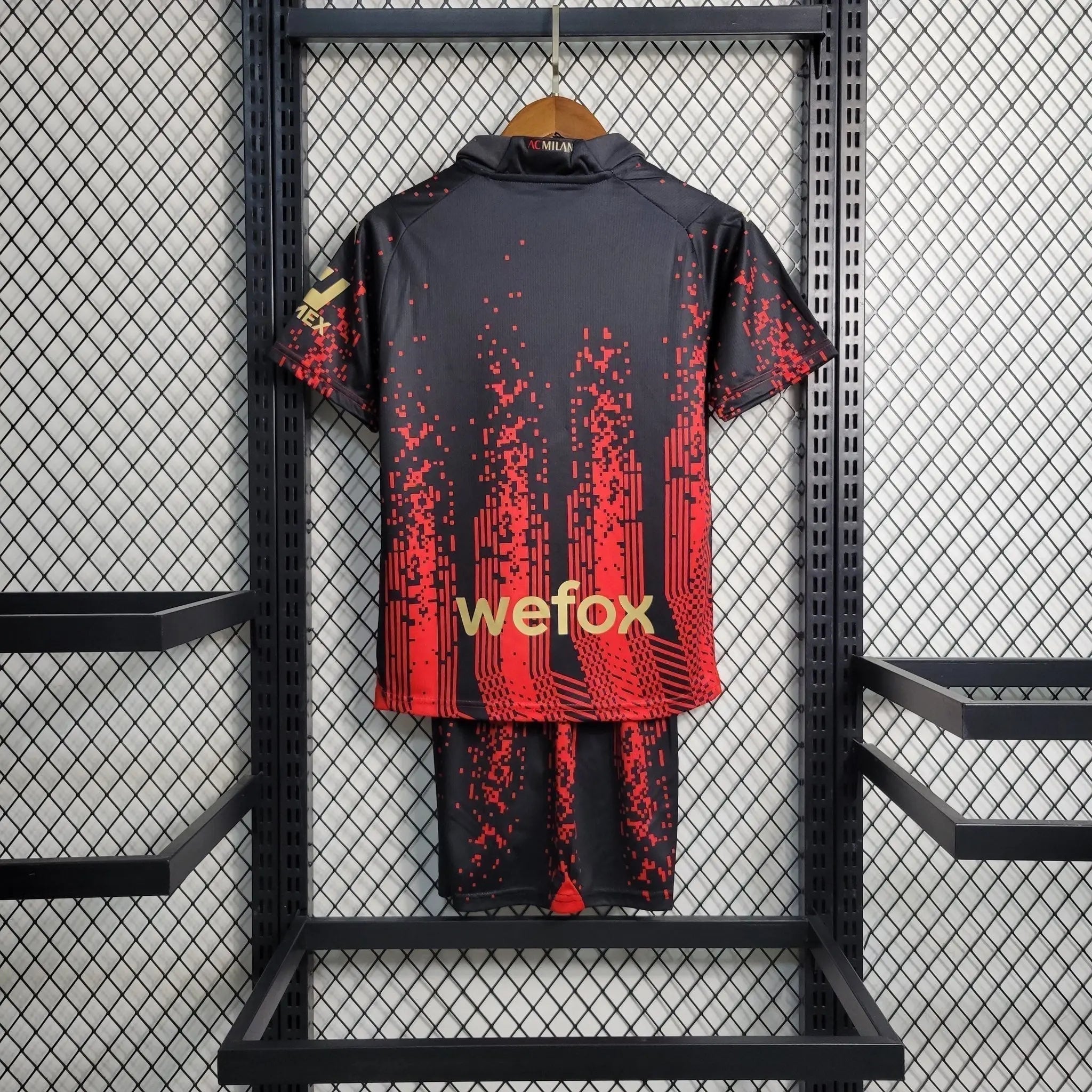 AC Milan maillot Extérieur ensemble Enfant 2023/2024