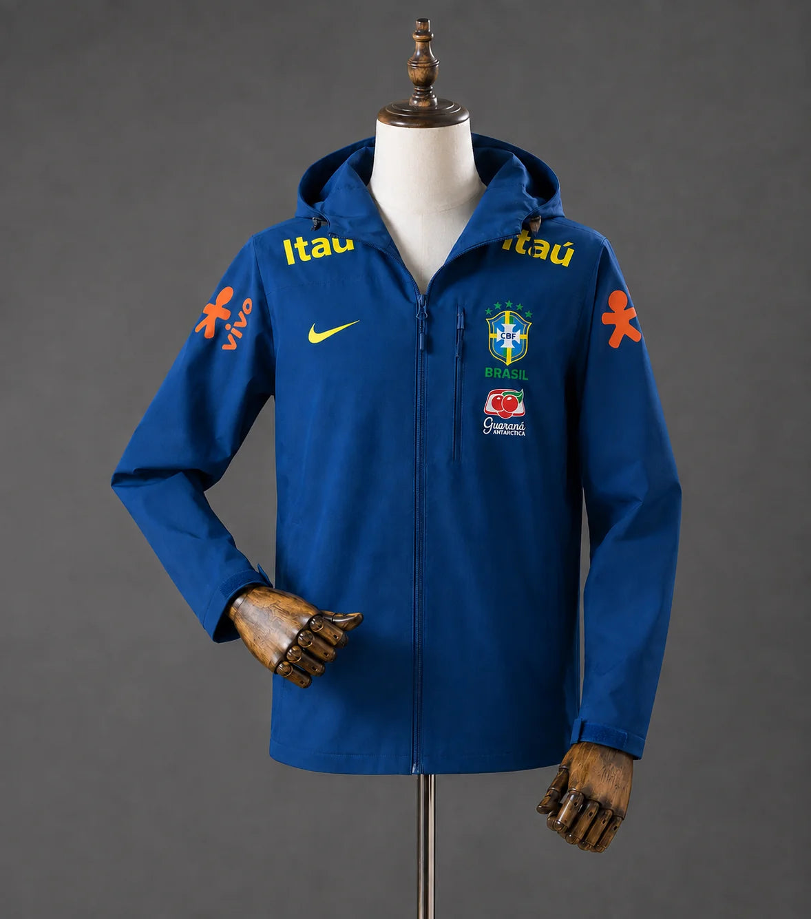 Veste Selecao Bresil Bleu Foncée