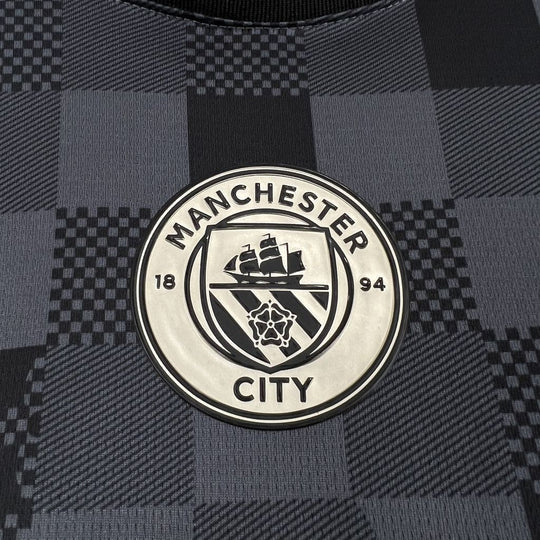 Maillot 24/25 Manchester City « Louis Vuitton » Noir
