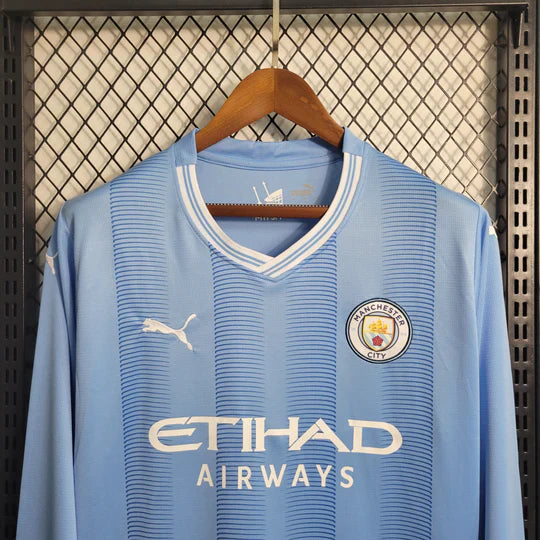 Maillot 23/24 Manchester City Manches Longues