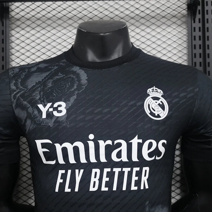 Maillot 24/25 Real Madrid Y-3 Noir