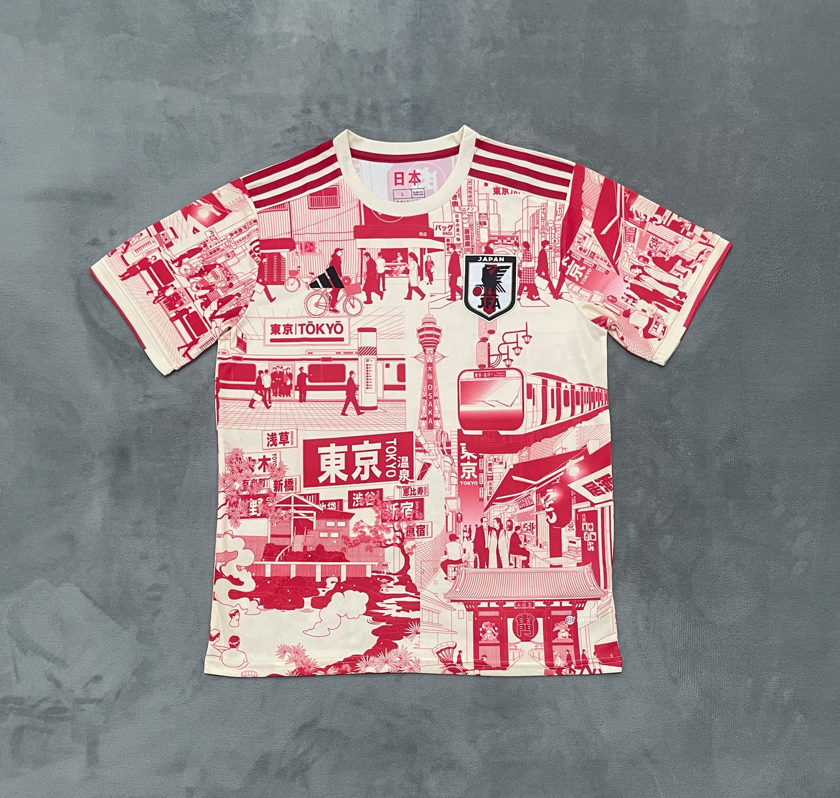 Maillot 23/24 Japon Rouge